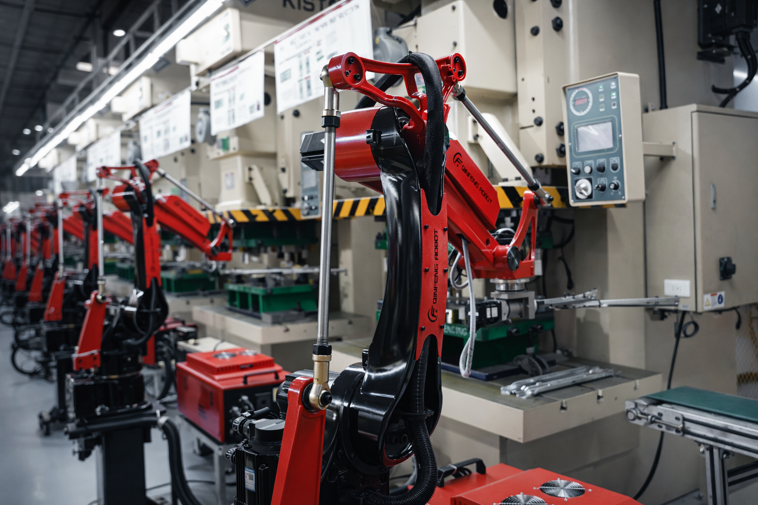 Automation and robotic production lines at Nidhi Auto