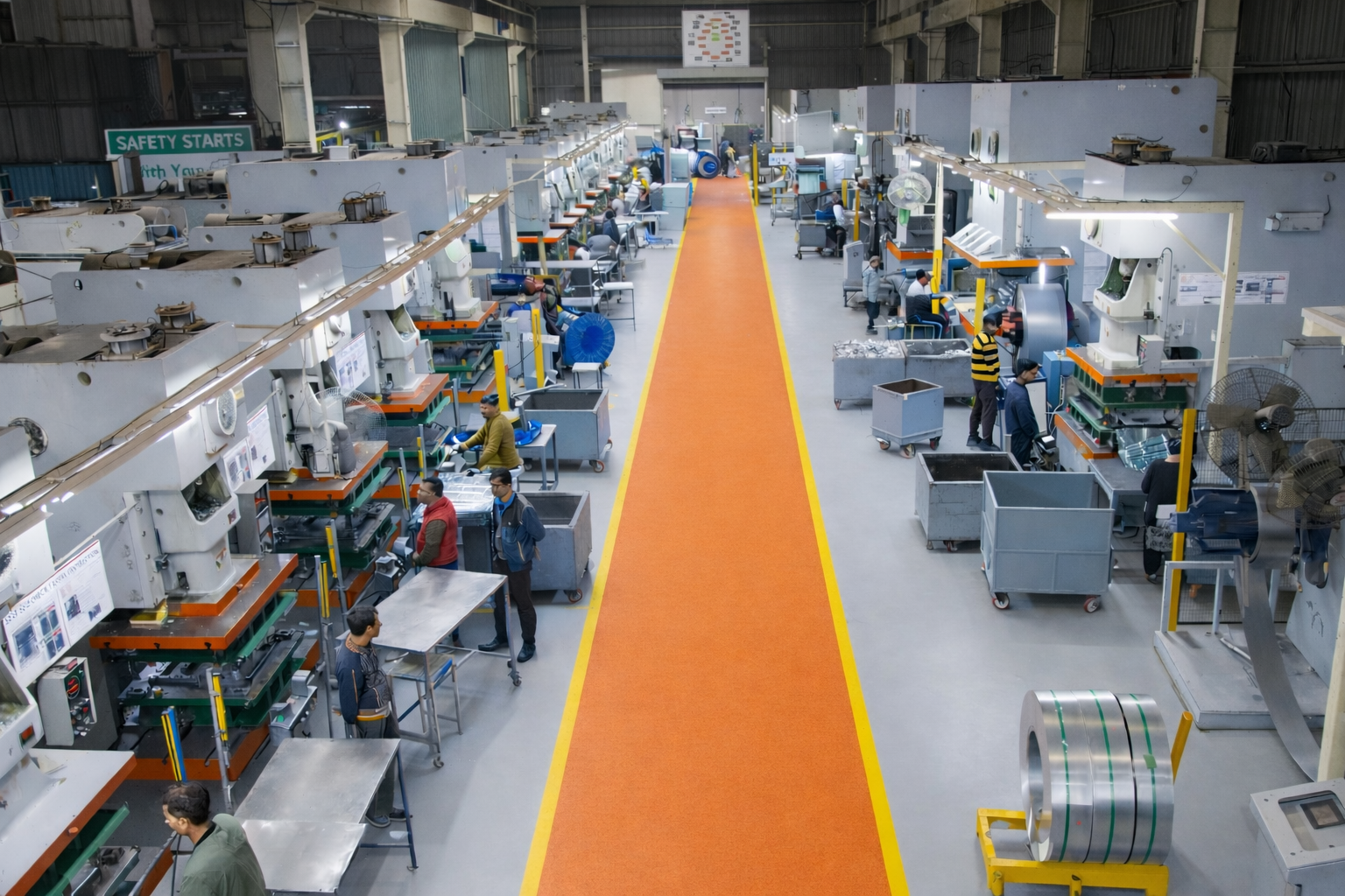 Manufacturing capacity and scalable infrastructure at Nidhi Auto